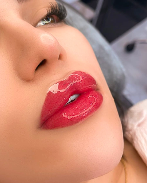 رژ لب دائم در سالن تخصصی زیبایی مریم حمزه ای