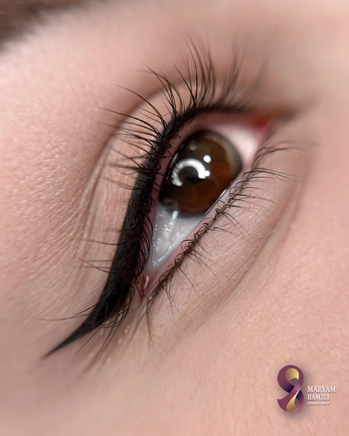 بن مژه در مرکز زیبایی مریم حمزه ای