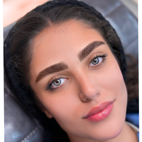 میکروبلیدینگ ابرو در مرکز زیبایی مریم حمزه ای