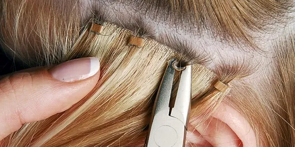 اموزش اکستنشن مو با گره زدن