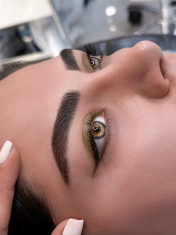 میکرو ابرو قهوه ای سوخته