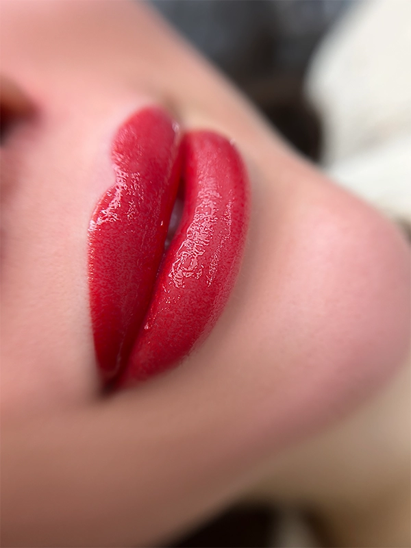 تصاویر شیدینگ لب