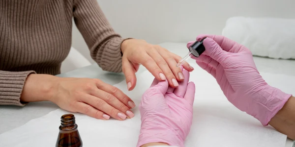 آموزش ژلیش ناخن با رابر بیس